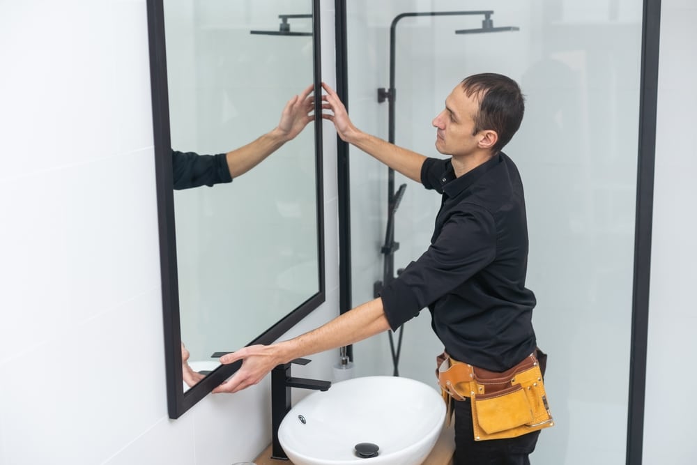 low disruption bathroom remodel